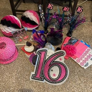 Sweet Sixteen Decorations